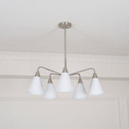 Elthaeth Premium Nordic Art Mode Cône Lustre - Neutralighting