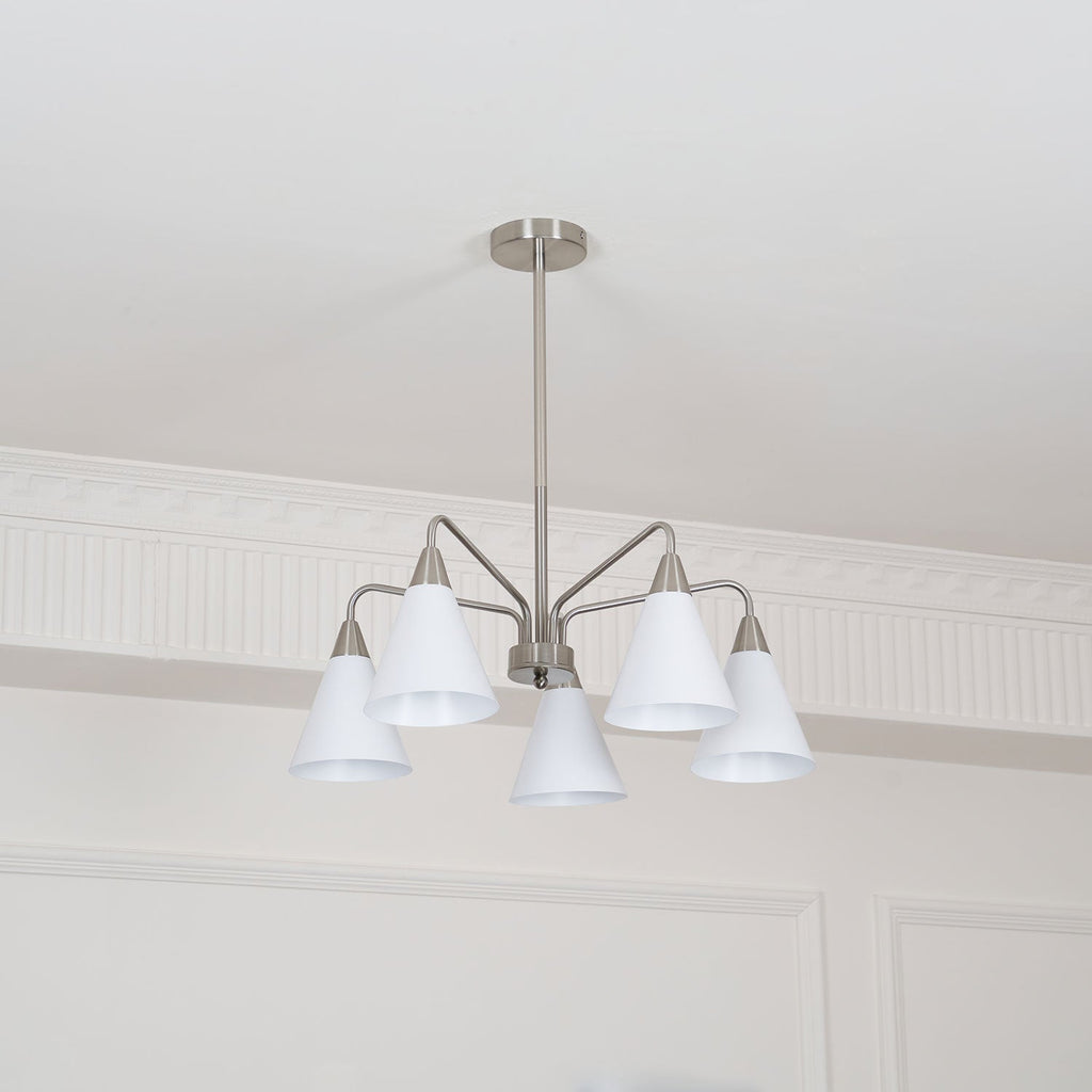 Elthaeth Premium Nordic Art Mode Cône Lustre - Neutralighting