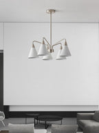 Elthaeth Premium Nordic Art Mode Cône Lustre - Neutralighting