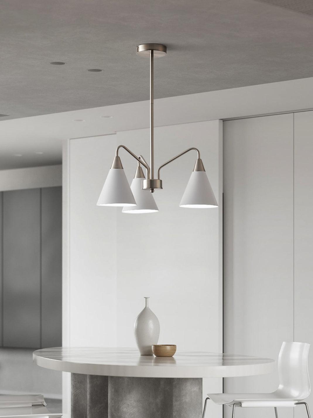 Elthaeth Premium Nordic Art Mode Cône Lustre - Neutralighting