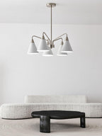 Elthaeth Premium Nordic Art Mode Cône Lustre - Neutralighting