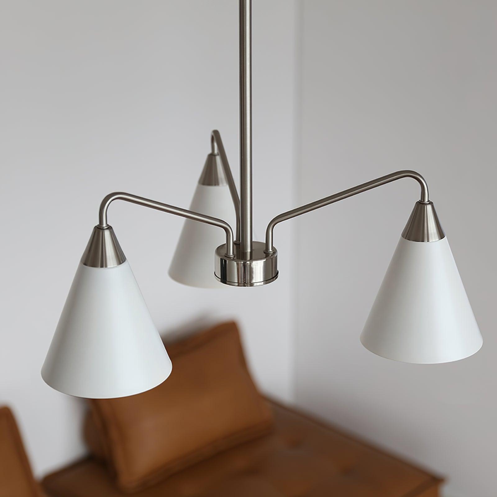 Elthaeth Premium Nordic Art Mode Cône Lustre - Neutralighting