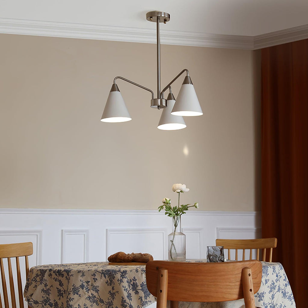 Elthaeth Premium Nordic Art Mode Cône Lustre - Neutralighting