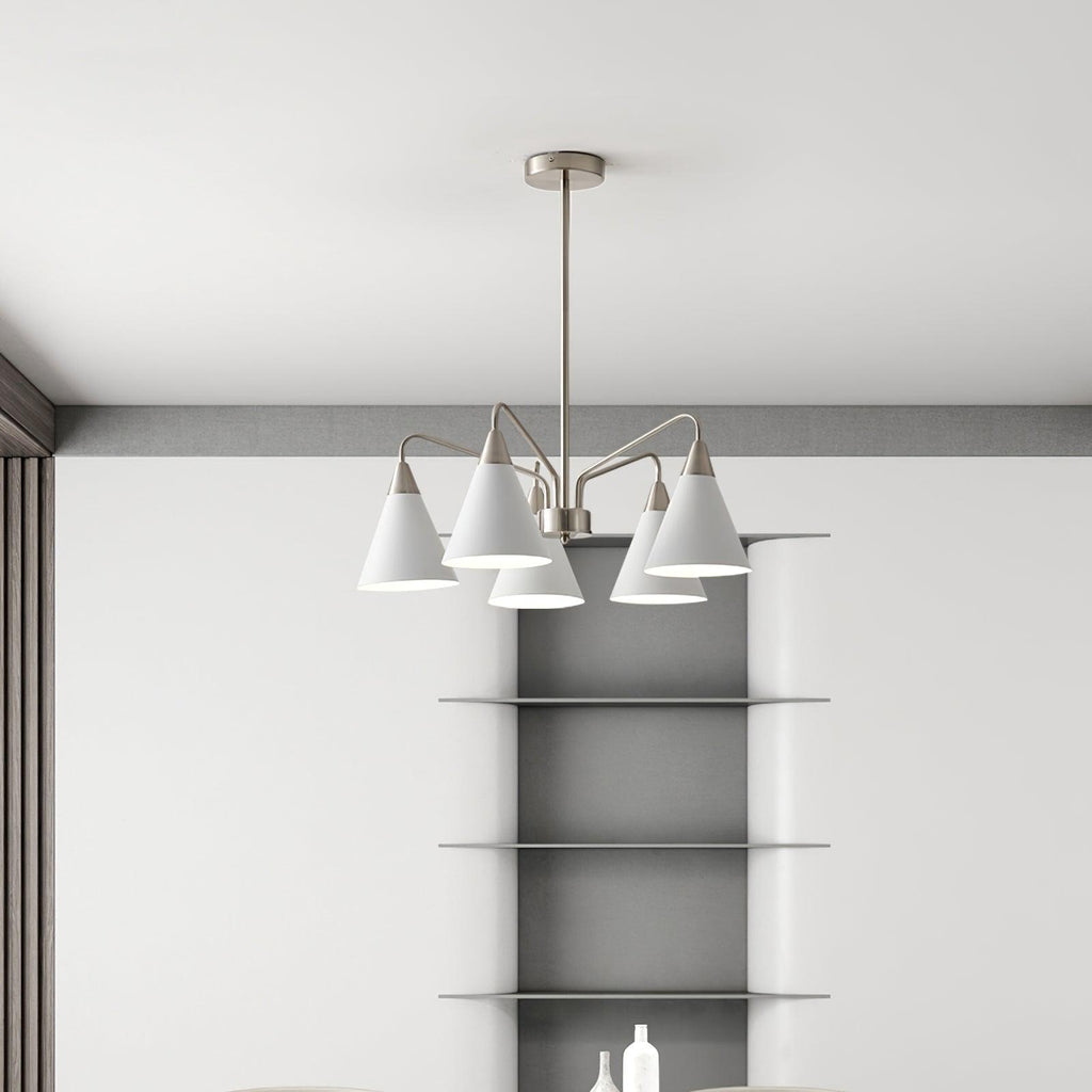 Elthaeth Premium Nordic Art Mode Cône Lustre - Neutralighting