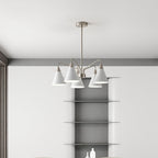 Elthaeth Premium Nordic Art Mode Cône Lustre - Neutralighting