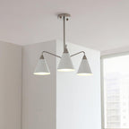 Elthaeth Premium Nordic Art Mode Cône Lustre - Neutralighting