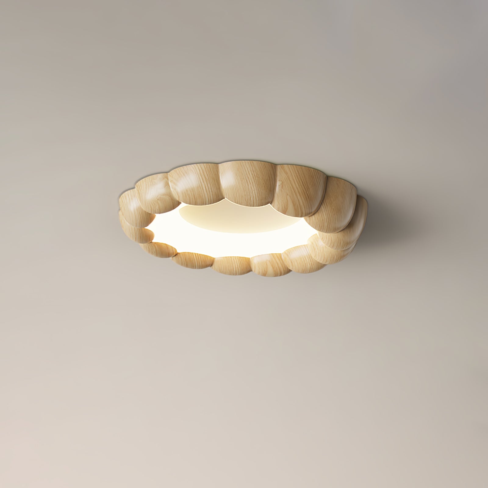 Eraeiel Traditional Elegance Ripple Ceiling Lamp - Neutralighting