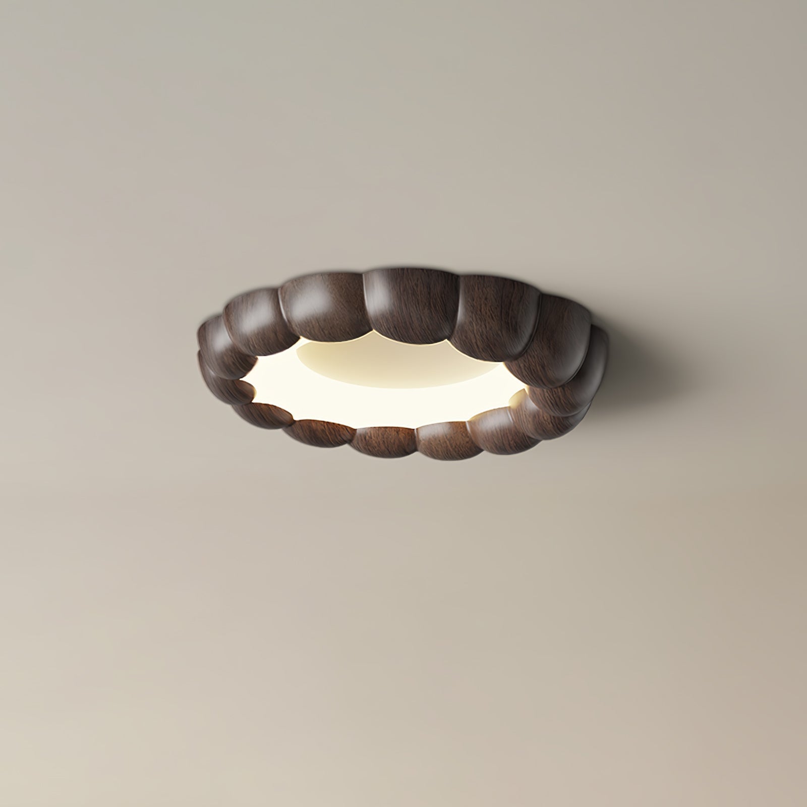 Eraeiel Traditional Elegance Ripple Ceiling Lamp - Neutralighting