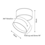 Venn Spot encastré de surface - Neutralighting