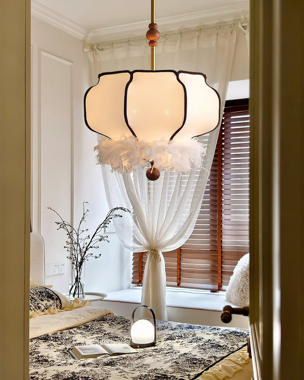 Grace Suspension en Tissu Luxe - Neutralighting