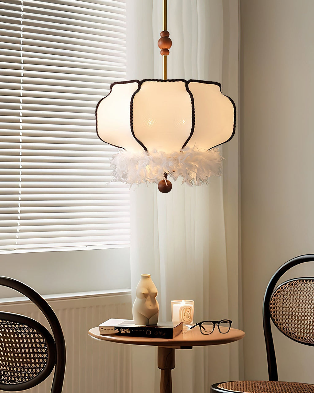 Grace Suspension en Tissu Luxe - Neutralighting