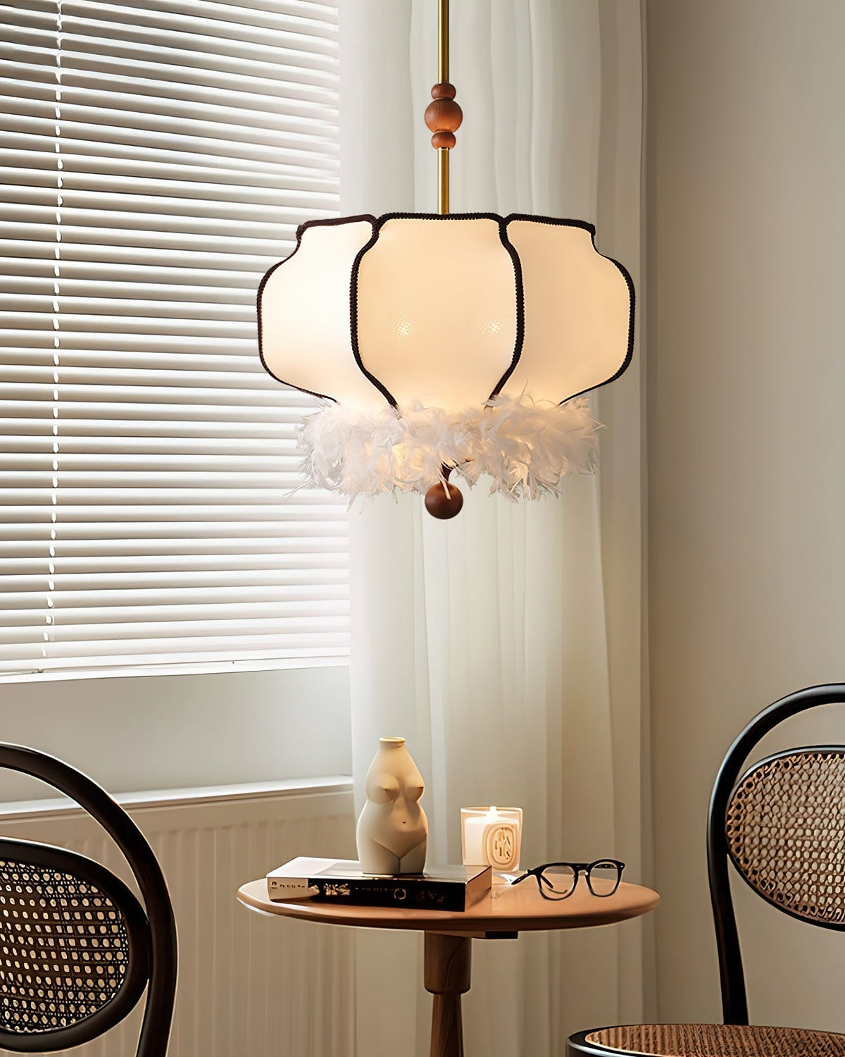 Grace Suspension en Tissu Luxe - Neutralighting