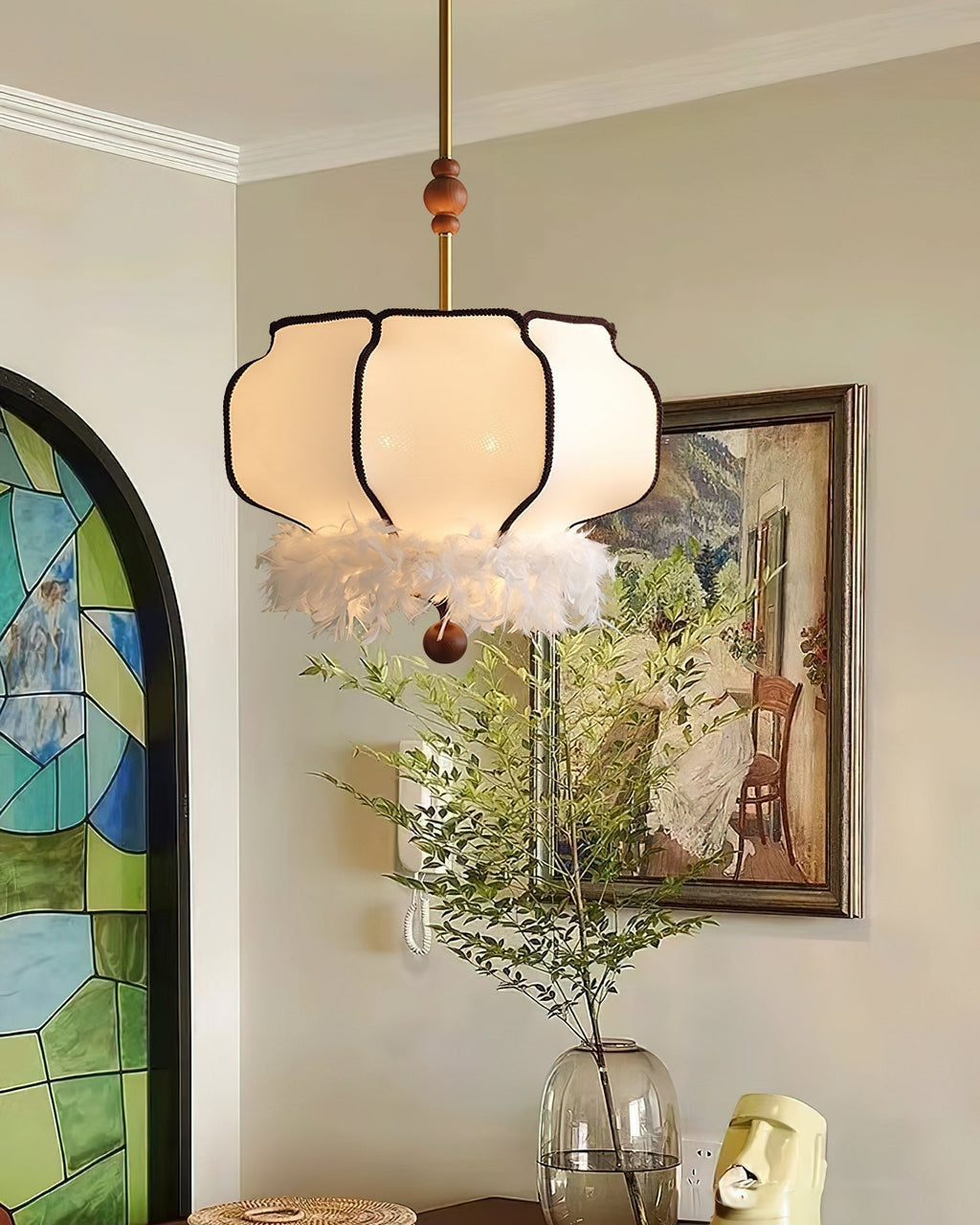 Grace Suspension en Tissu Luxe - Neutralighting