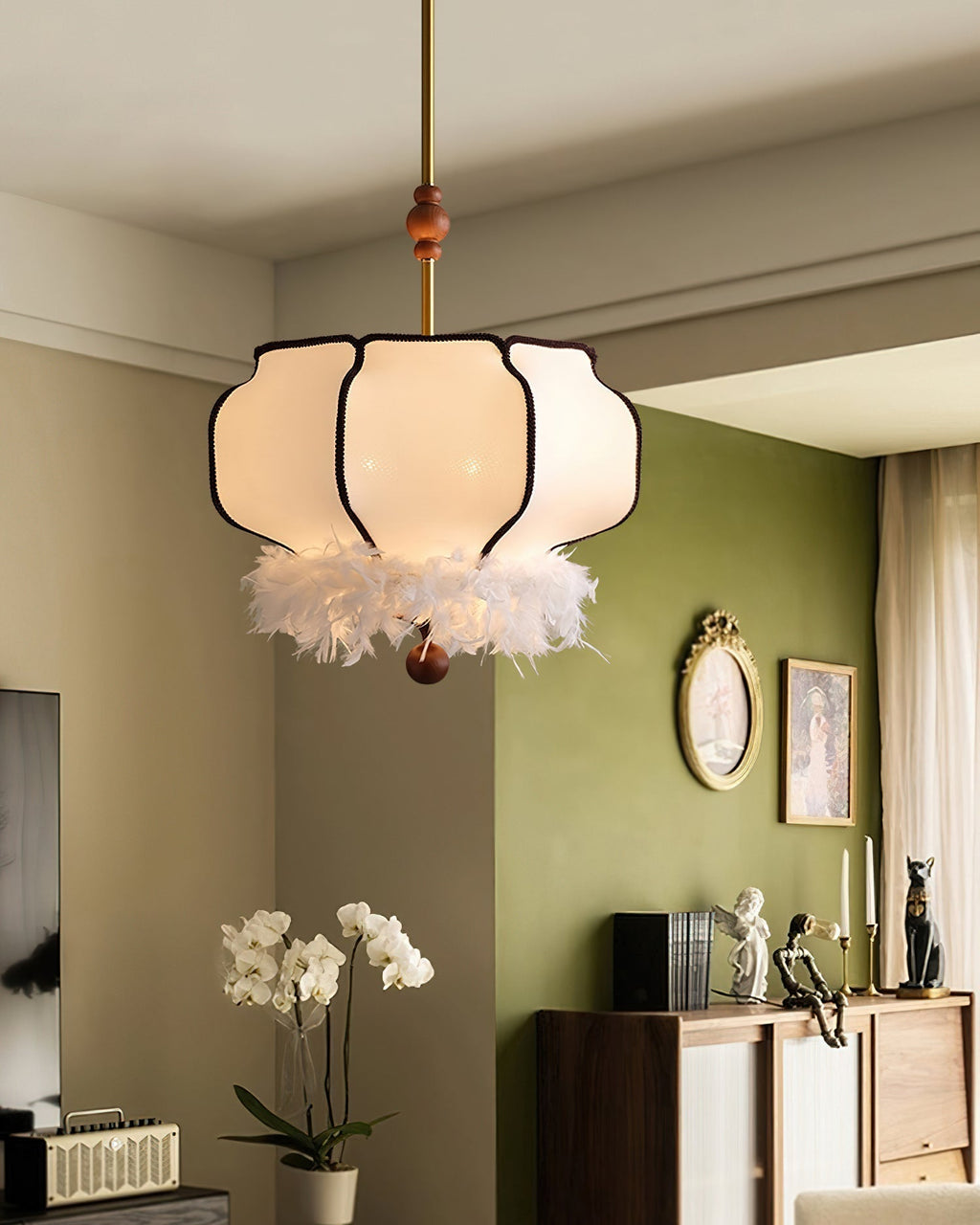 Grace Suspension en Tissu Luxe - Neutralighting