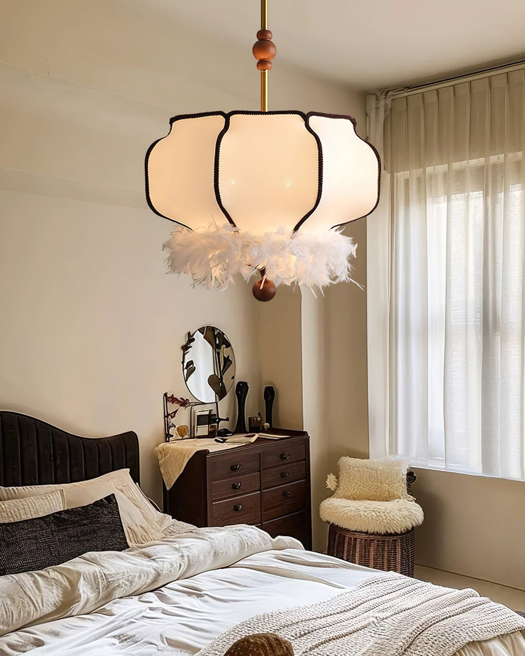 Grace Suspension en Tissu Luxe - Neutralighting