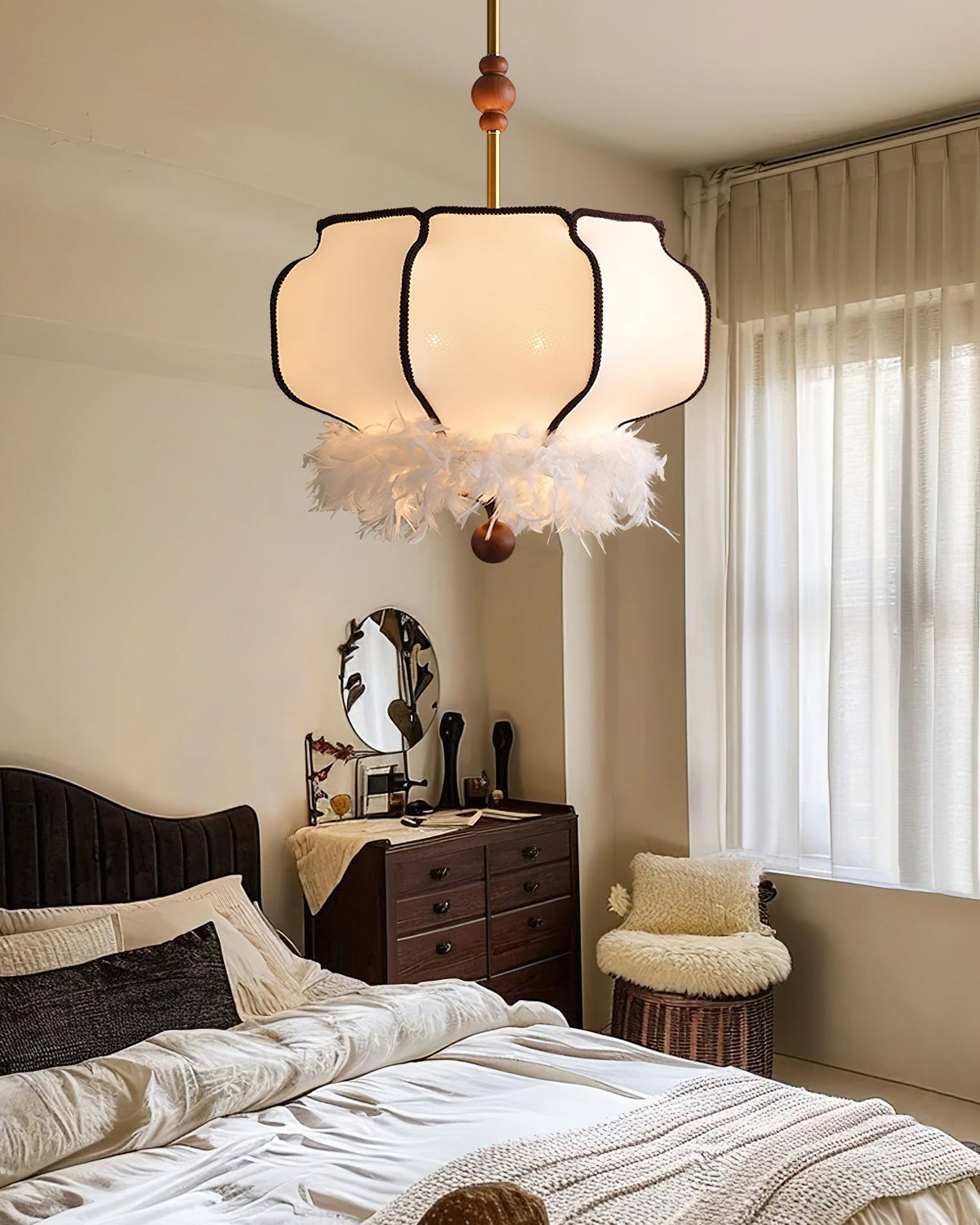 Grace Suspension en Tissu Luxe - Neutralighting