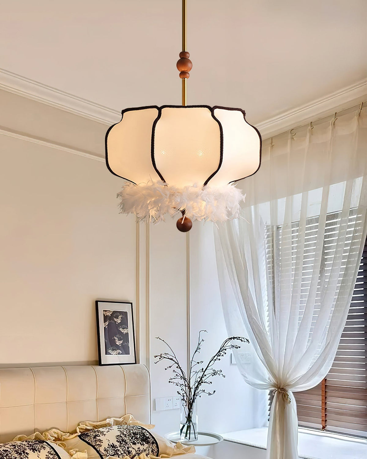 Grace Suspension en Tissu Luxe - Neutralighting