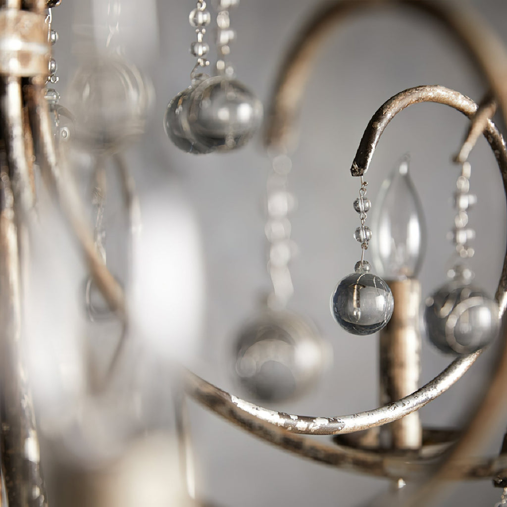 Ermira Chandelier Cristal Verre Luxe Postmoderne Salon - Neutralighting