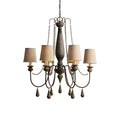 Arshaor Chandelier Bois Métal Luxe Postmoderne Salon - Neutralighting