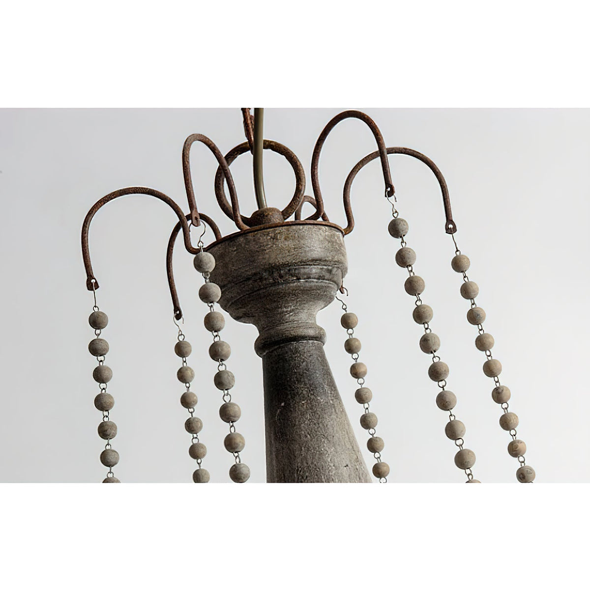 Arshaor Chandelier Bois Métal Luxe Postmoderne Salon - Neutralighting