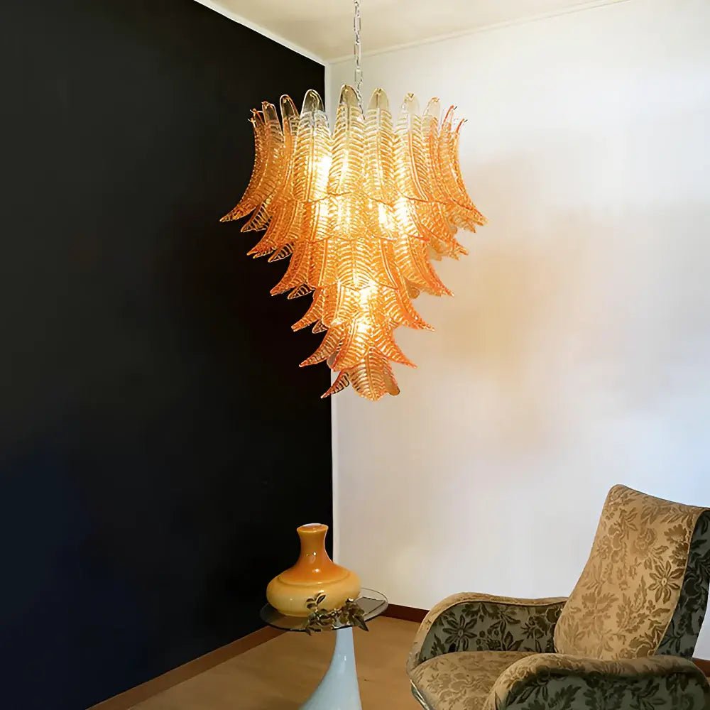 Ersoran Lustre Métal Verre Luxe Postmoderne - Neutralighting