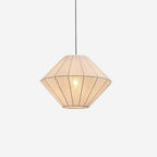 Felida Suspension Géométrique Tissu Minimaliste - Neutralighting