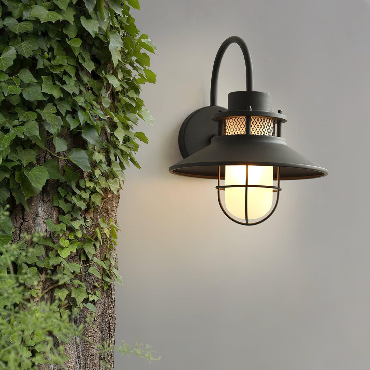 Ceraeion Unique Vintage Verre Extérieur Applique Murale - Neutralighting