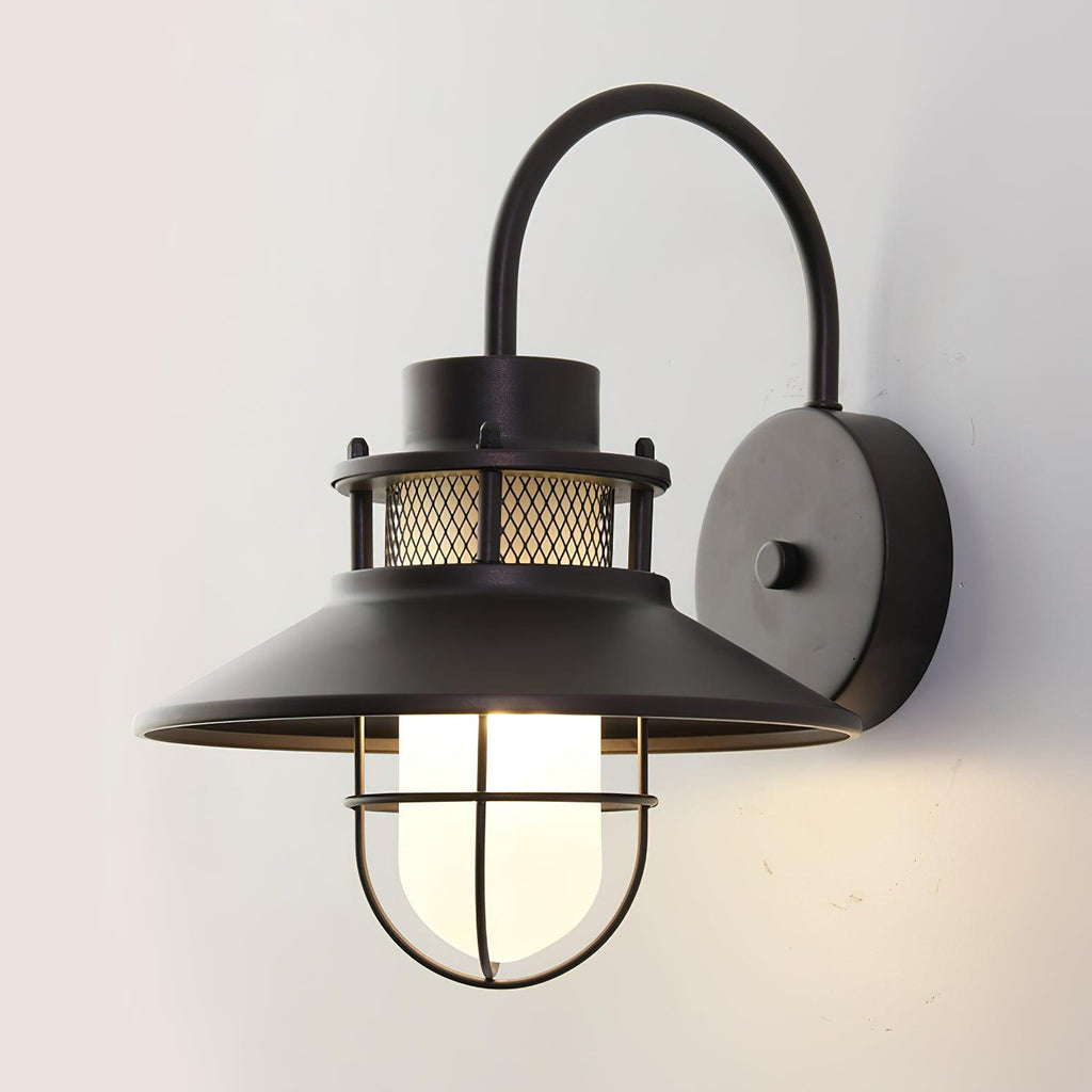 Ceraeion Unique Vintage Verre Extérieur Applique Murale - Neutralighting
