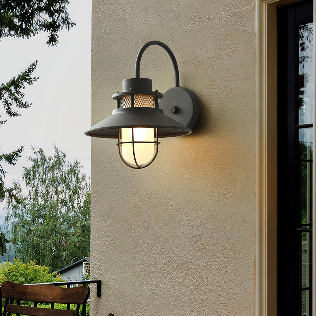 Ceraeion Unique Vintage Verre Extérieur Applique Murale - Neutralighting