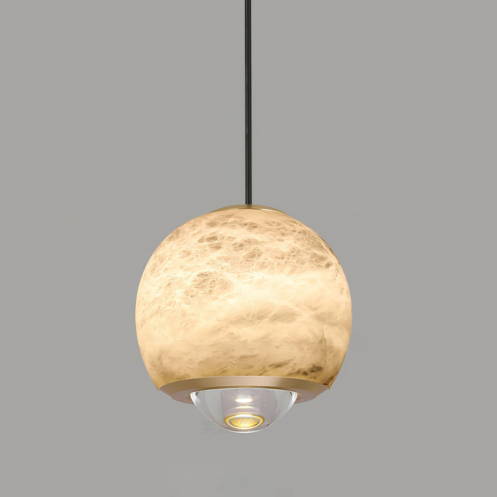 Zephaan Suspension Laiton Albâtre Moderne Minimaliste - Neutralighting