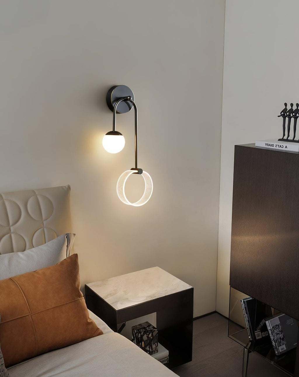 Warren Applique Murale LED Laiton Minimaliste Moderne - Neutralighting