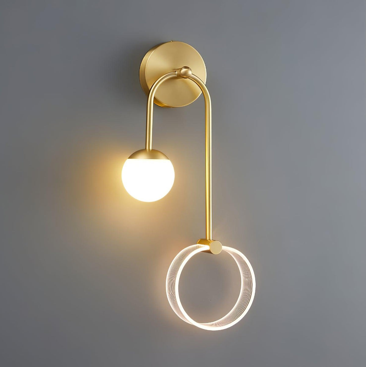 Warren Applique Murale LED Laiton Minimaliste Moderne - Neutralighting