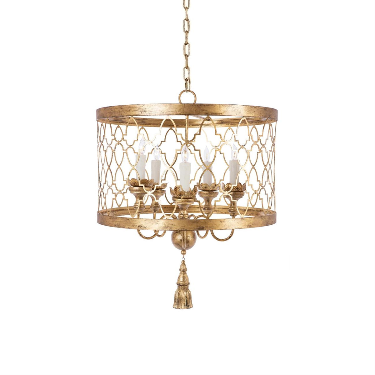 Cetheel Lustre Tambour Métal Luxe Postmoderne - Neutralighting