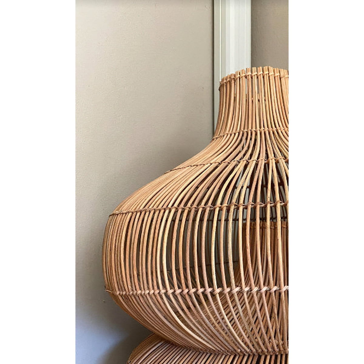Elsilira Suspension Rotin Élégance Naturelle - Neutralighting