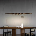 Favon Lustre en Bois à Perles - Neutralighting