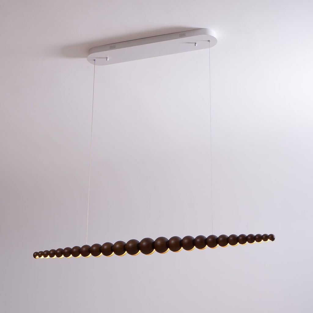 Favon Lustre en Bois à Perles - Neutralighting