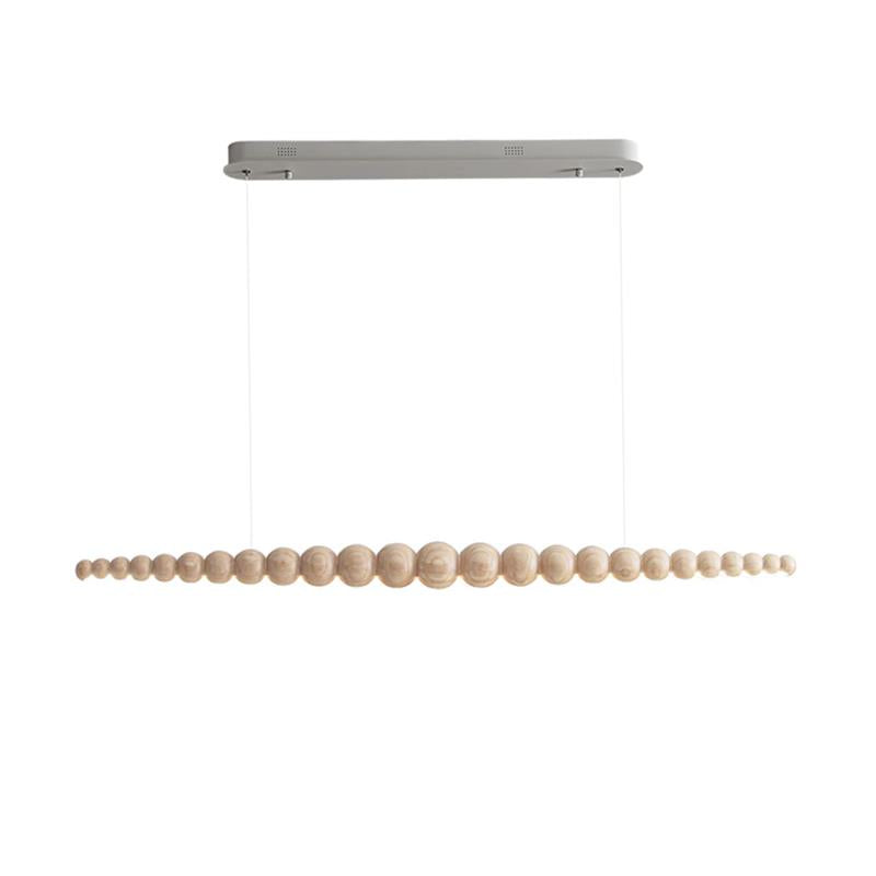 Favon Lustre en Bois à Perles - Neutralighting