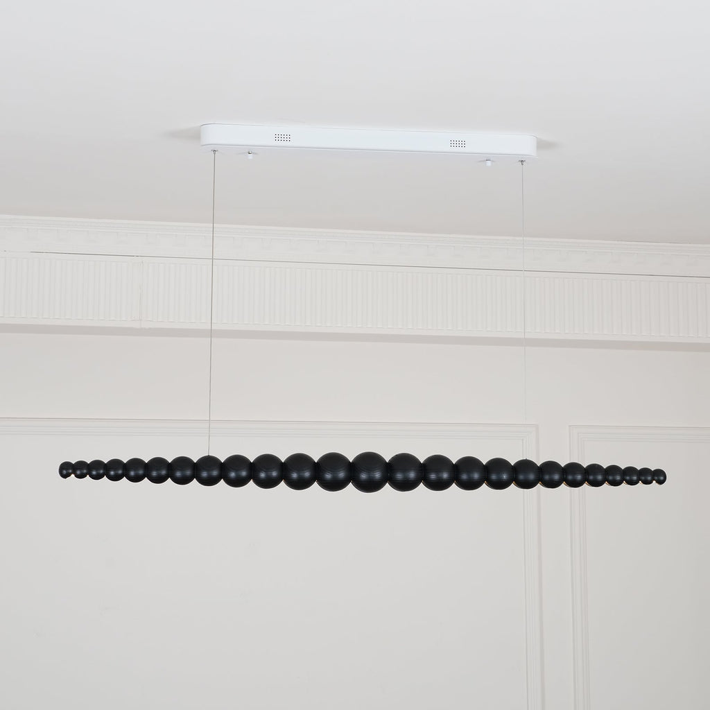 Favon Lustre en Bois à Perles - Neutralighting