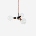 Filotto Suspension Ampoule Exposée Bois Industriel - Neutralighting