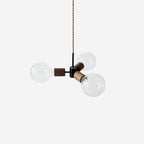 Filotto Suspension Ampoule Exposée Bois Industriel - Neutralighting