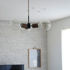 Filotto Suspension Ampoule Exposée Bois Industriel - Neutralighting
