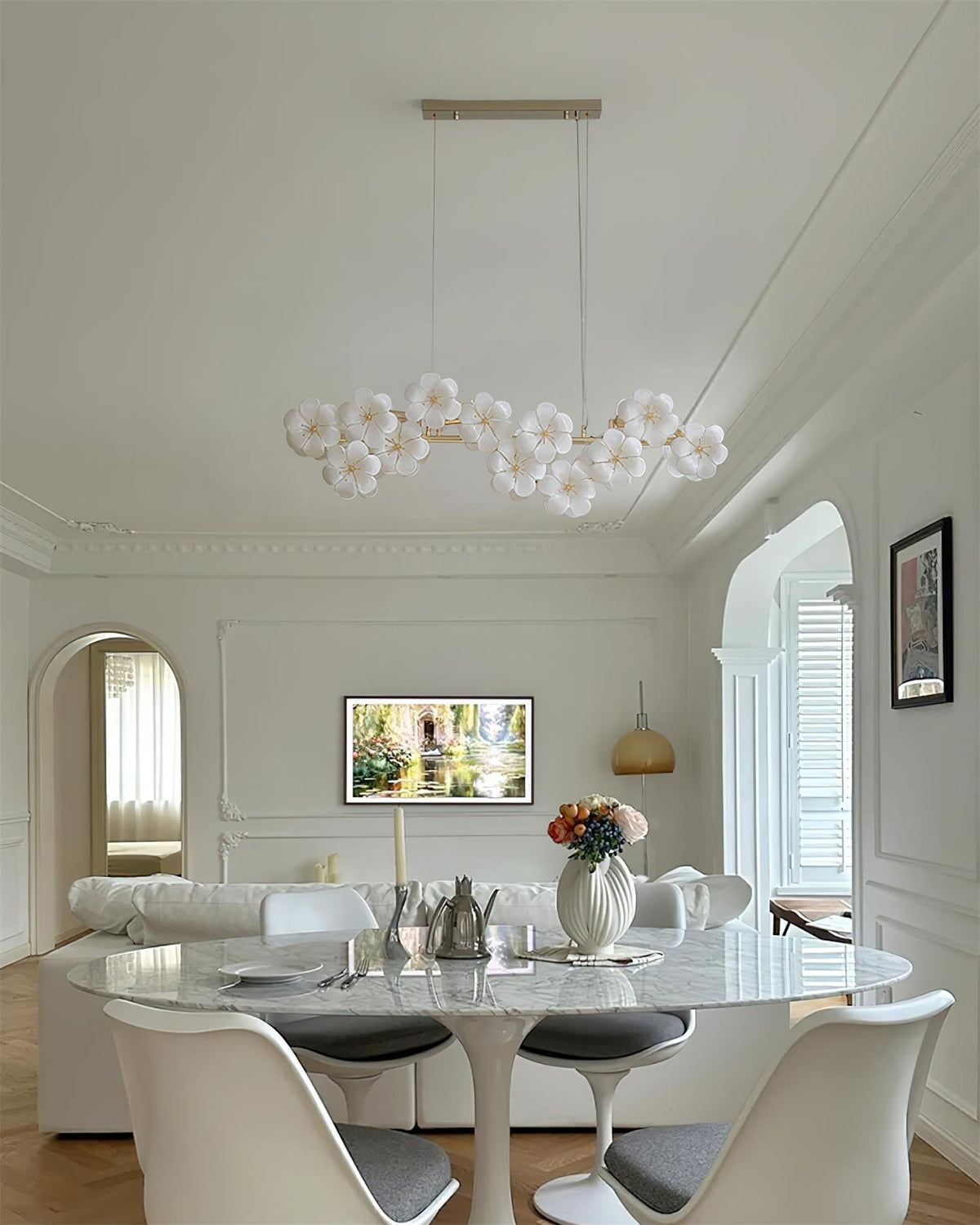 Lustre Aurora Fleurs - Neutralighting