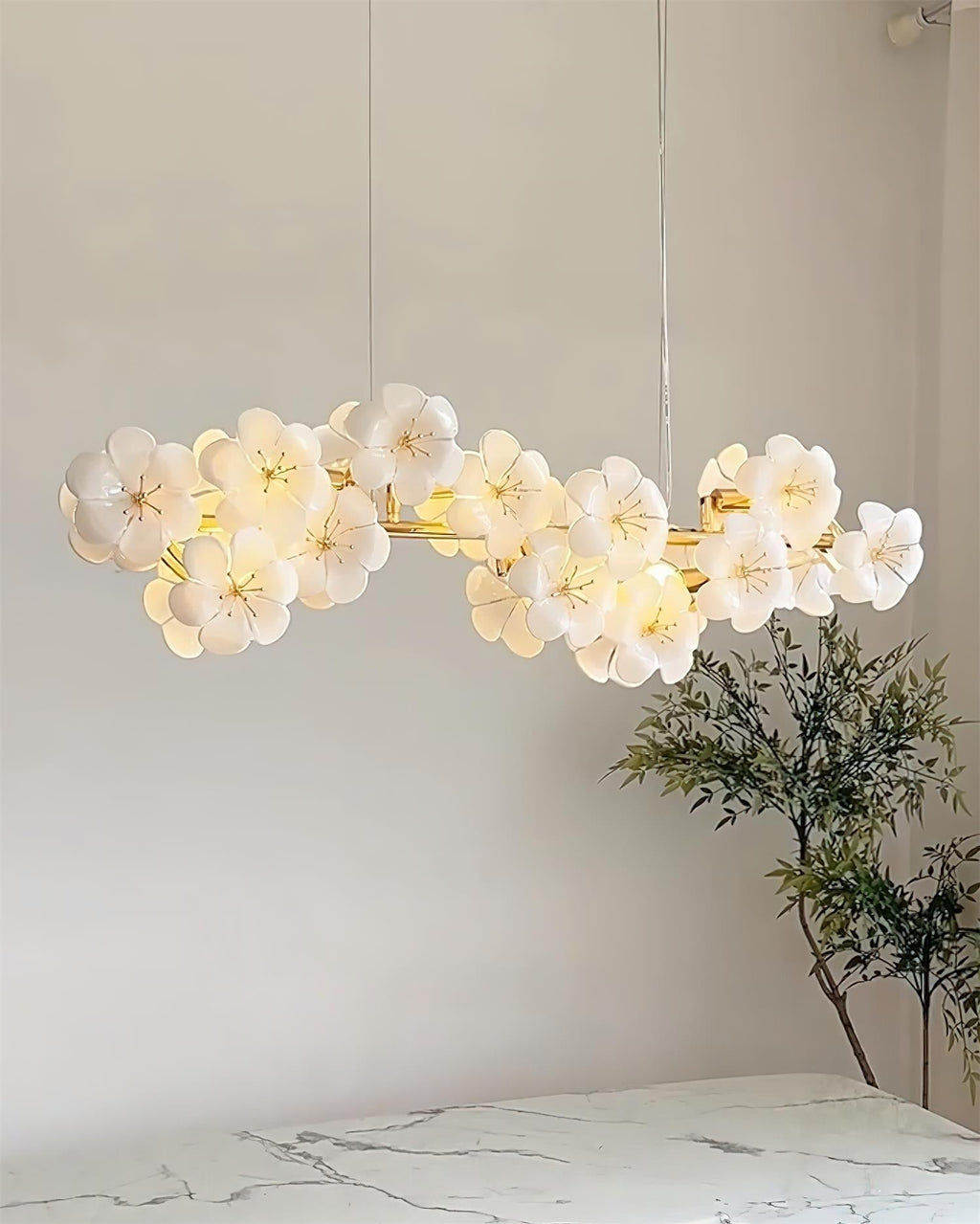 Lustre Aurora Fleurs - Neutralighting