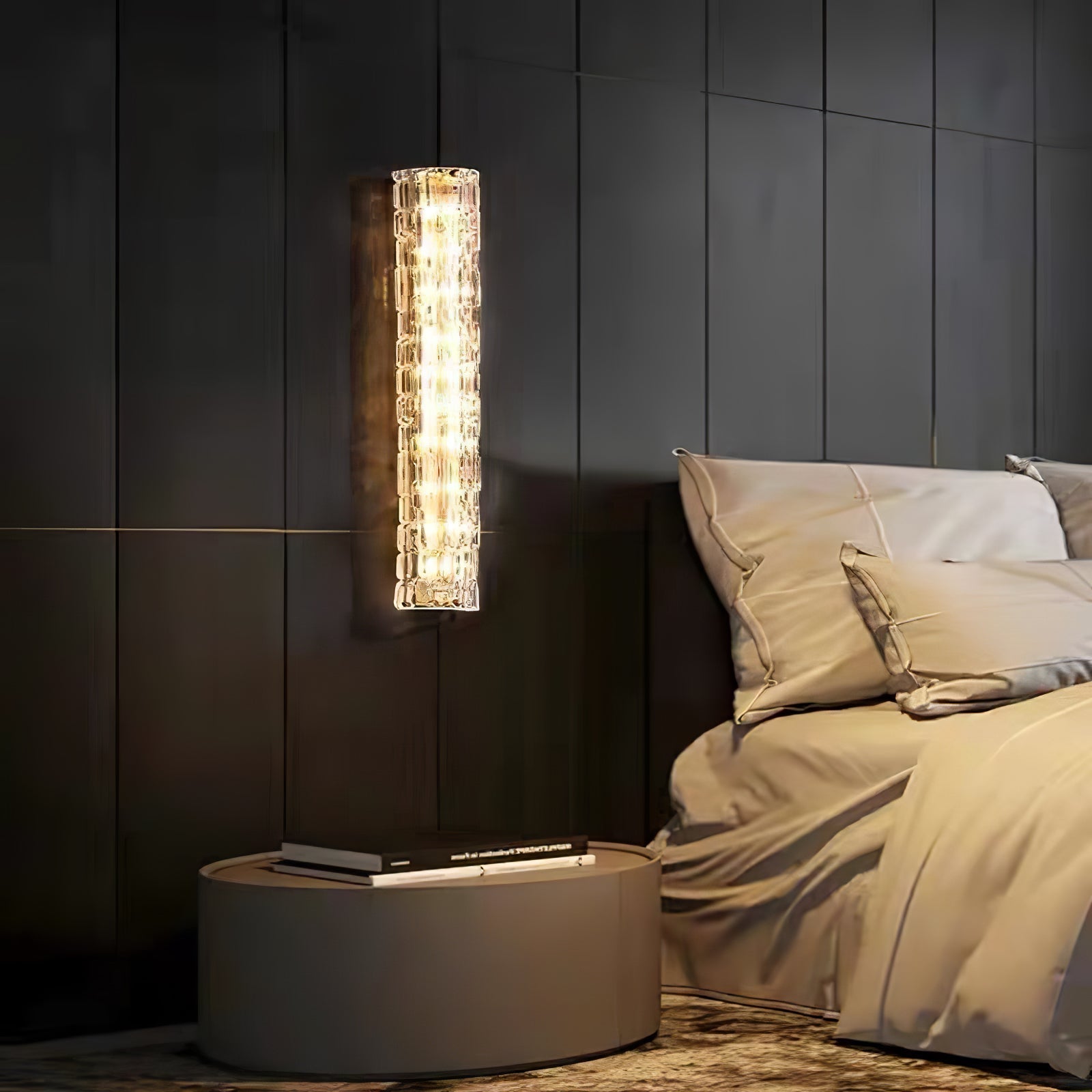 Lumix Lampe Murale en Laiton et Verre Glam - Neutralighting