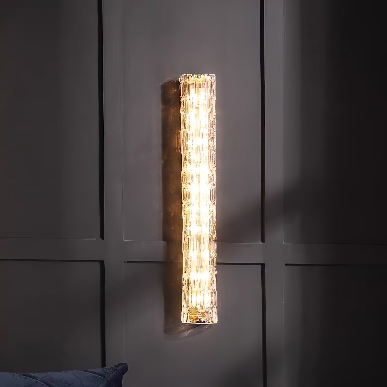 Lumix Lampe Murale en Laiton et Verre Glam - Neutralighting