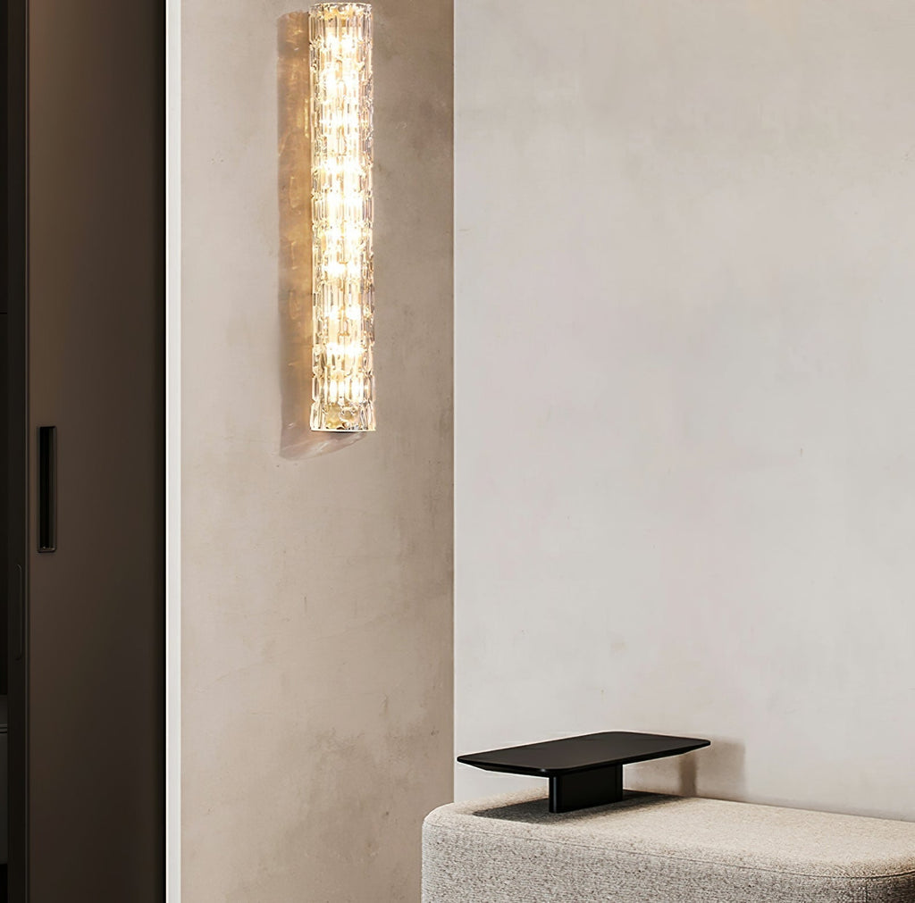 Lumix Lampe Murale en Laiton et Verre Glam - Neutralighting