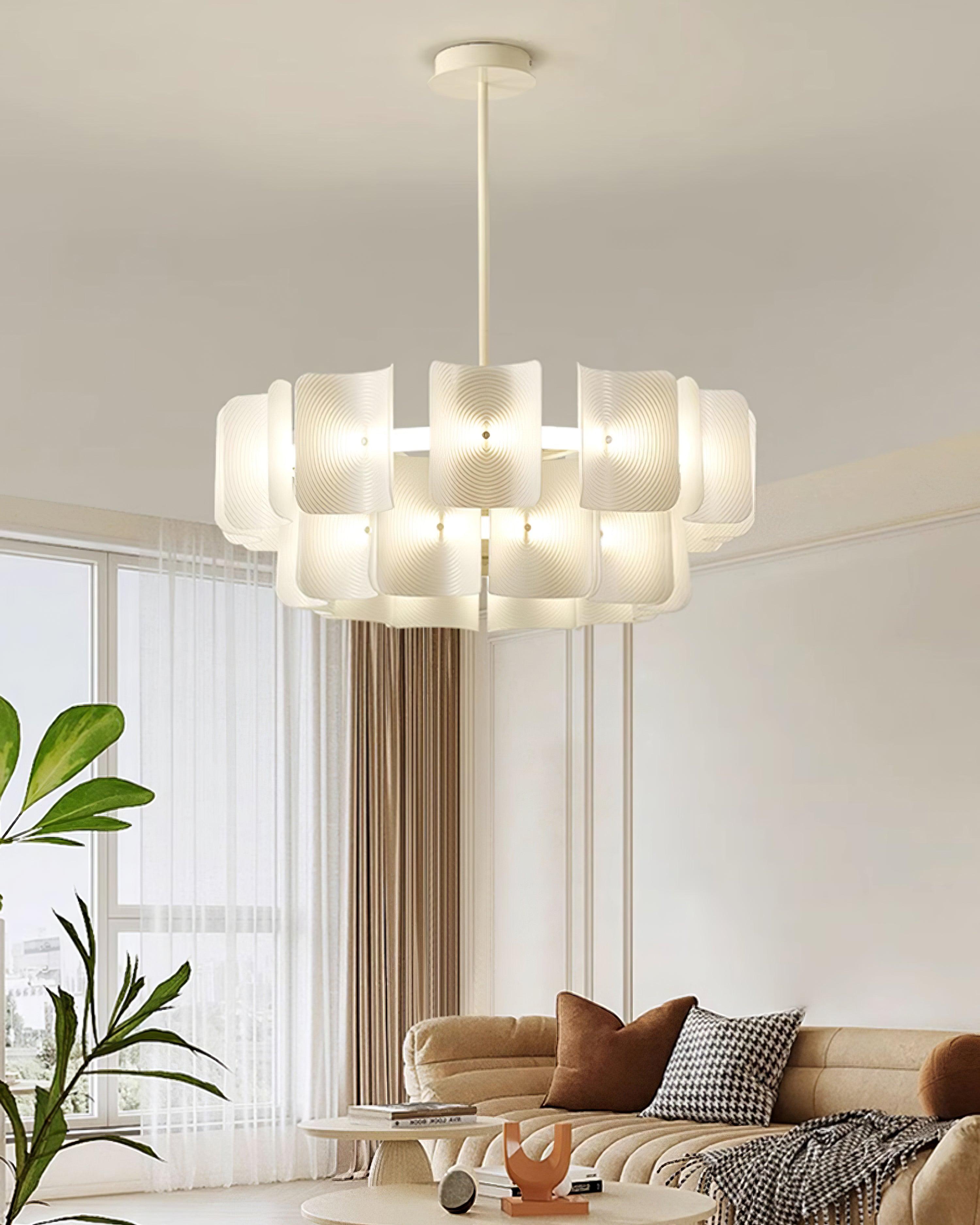 Finn Lustra Lustre Acrylique Empreinte Moderne - Neutralighting
