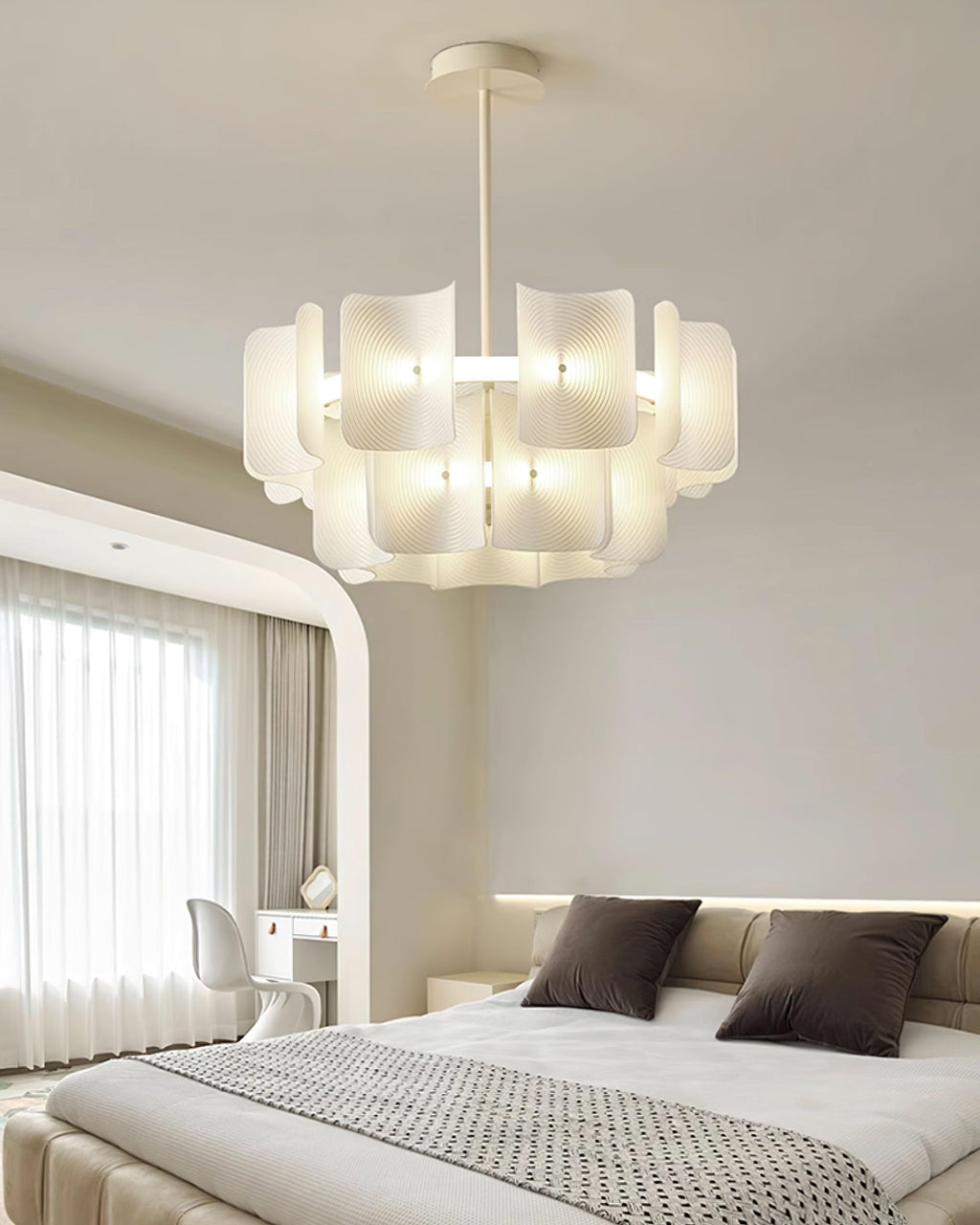 Finn Lustra Lustre Acrylique Empreinte Moderne - Neutralighting