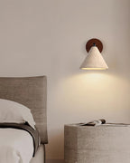 Tavero Applique Murale Moderne Bois Cone - Neutralighting