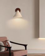 Tavero Applique Murale Moderne Bois Cone - Neutralighting